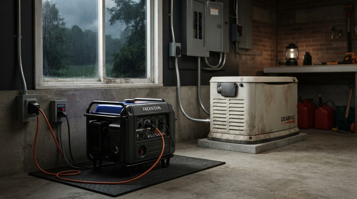 Best Home Generators for Power Outages (2026): Inverter vs Standby, Sized Right