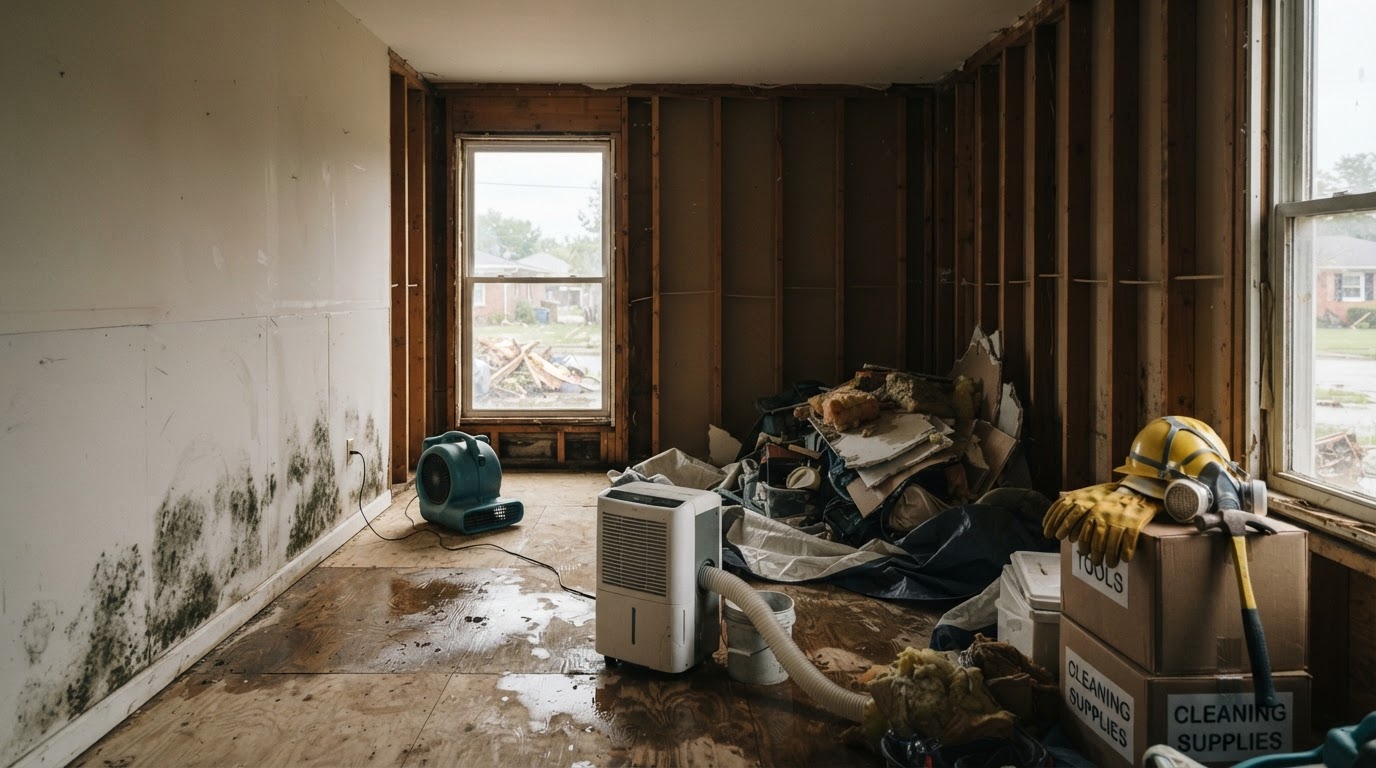 Flood Recovery: Mold, Water Damage, and Getting Back in Your Home