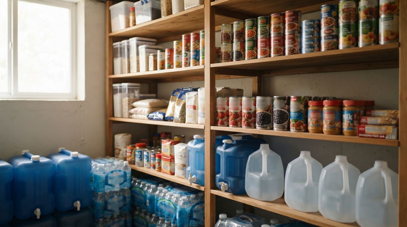How Much Food and Water to Store for an Emergency: 2026 Guide
