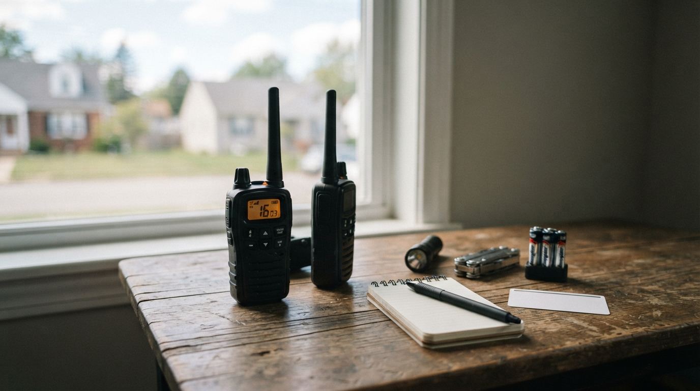 How to Use FRS/GMRS Two-Way Radios for Family Coordination (2026)
