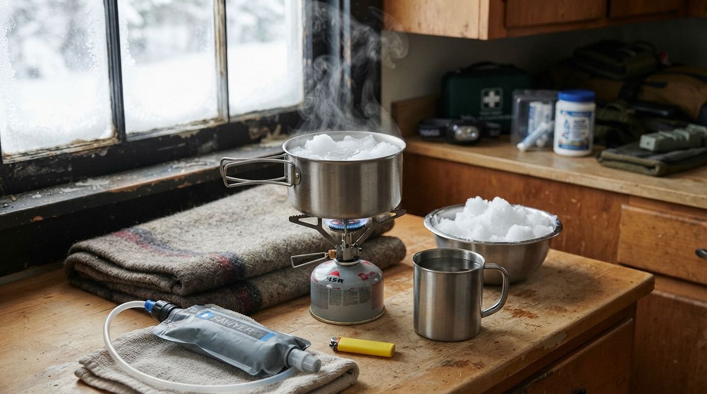 Can You Melt Snow for Drinking Water? Ratios, Fuel Math, and Safety