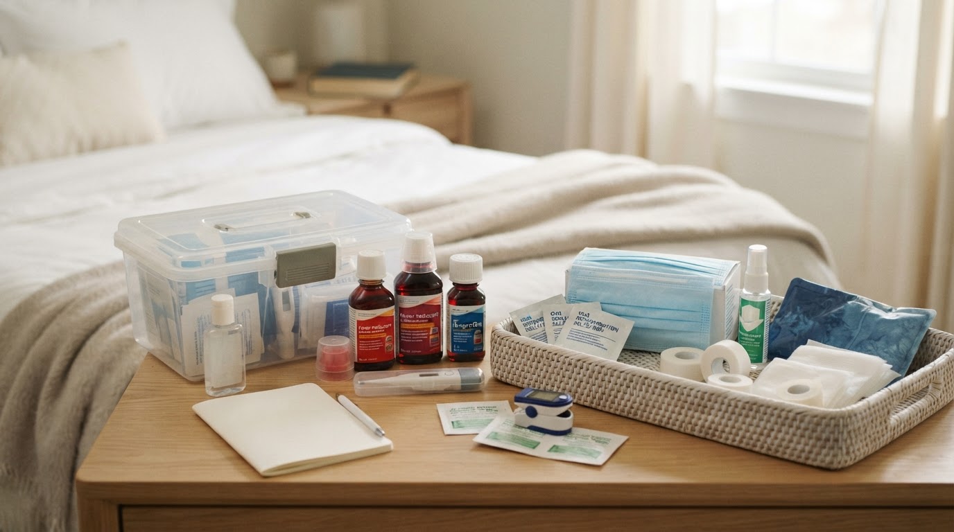 How to Care for a Sick Family at Home: The Home Care Kit