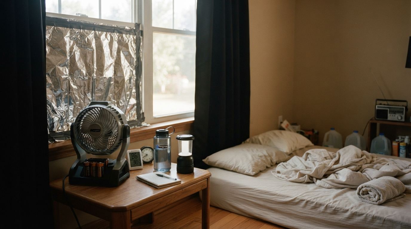 Stay Cool Without AC: How to Keep One Room Survivable in a Summer Blackout (2026)