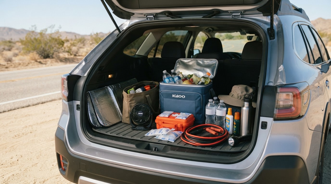 Summer Car Emergency Kit: Heat-Specific Gear for Road Trips and Breakdowns