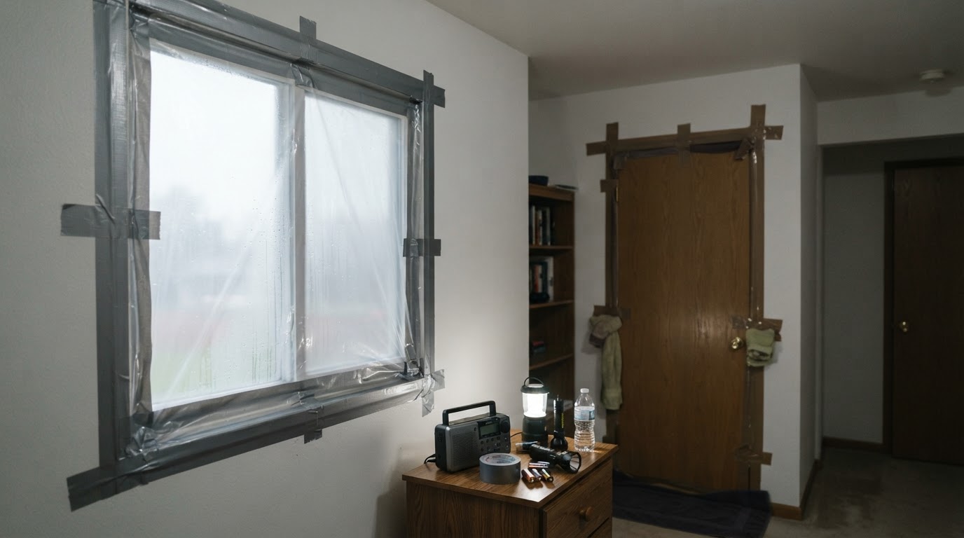 What to Do in a Chemical Emergency: Get Inside, Seal a Room, Wait for the All-Clear