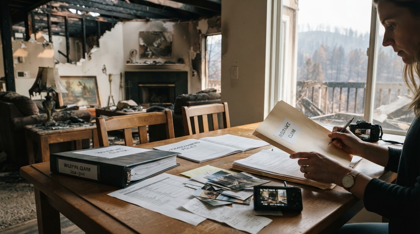 Wildfire Insurance Claims: What Homeowners Policies Pay After a Fire